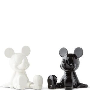 Disney Black & White Mickey Salt and Pepper Shakers